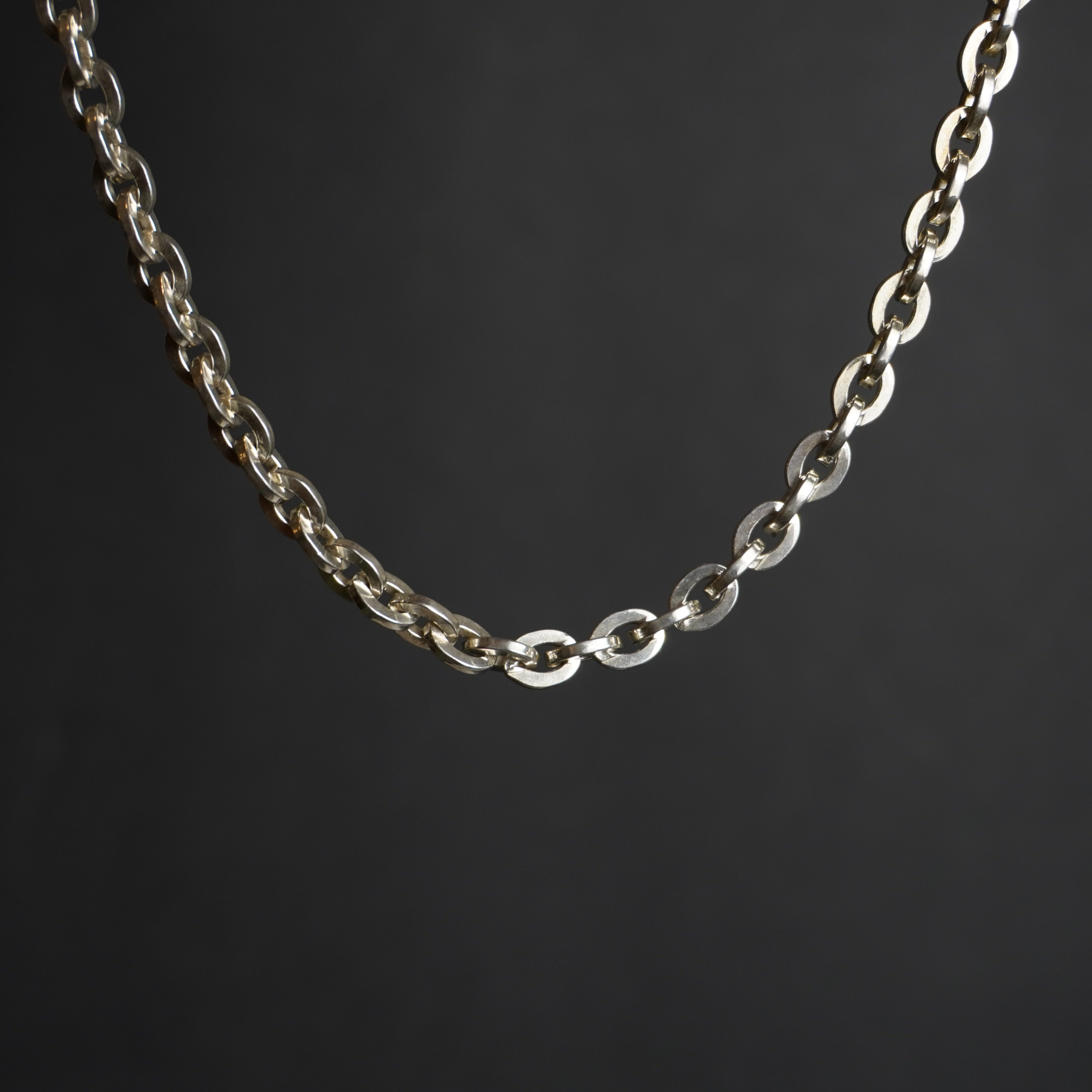 Tide Necklace – Silver Anchor Chain