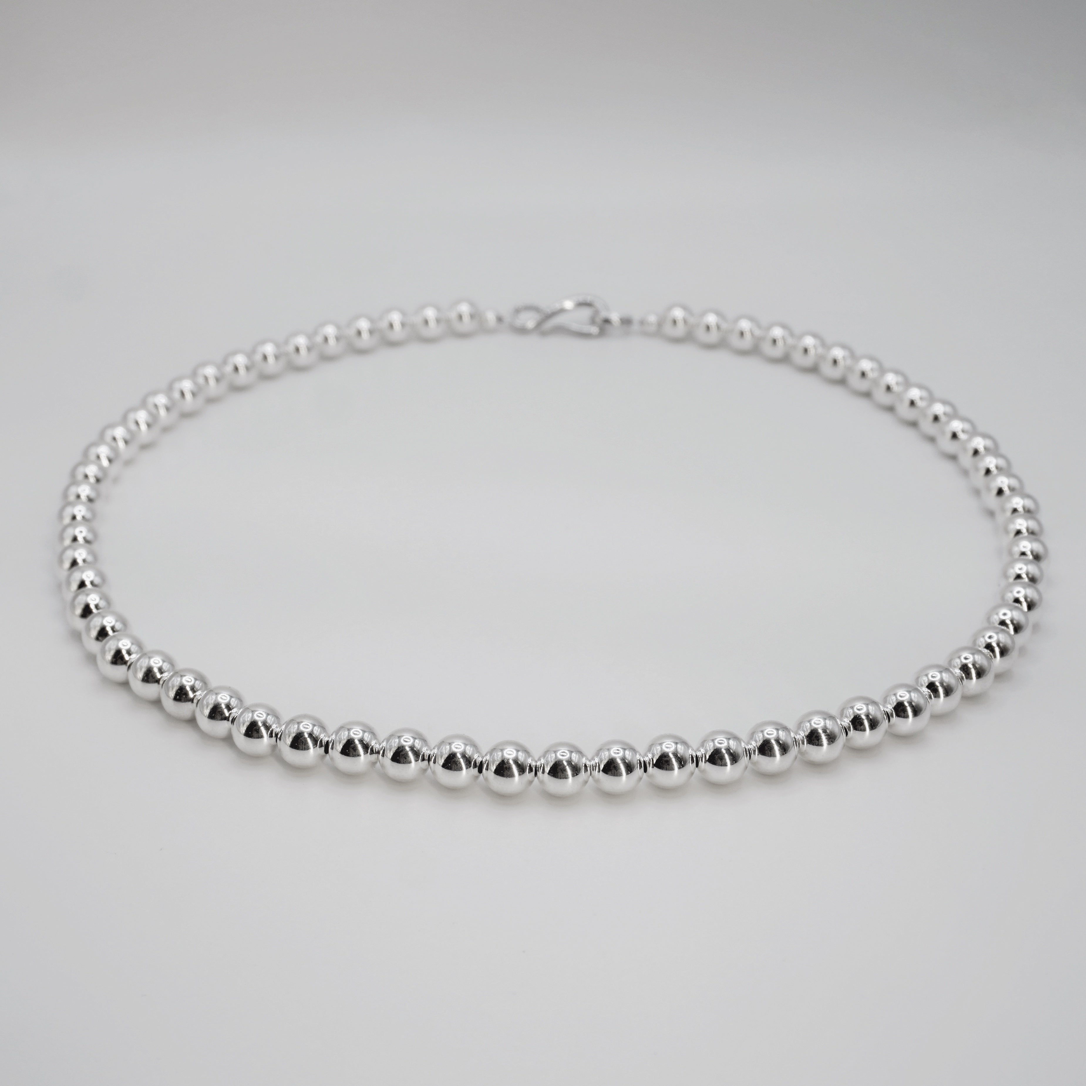 Big Balls Silver Chain Necklace